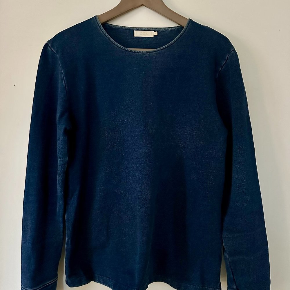 COS Denim Cotton Nautical Shirt